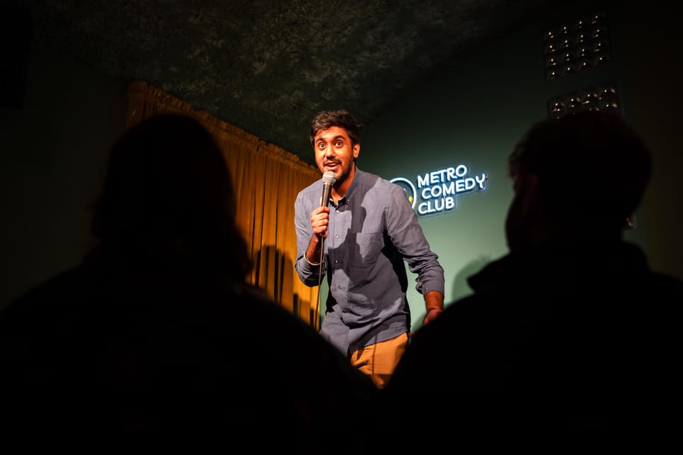 Prague: NYE with Comedy Show, Unlimited Drinks and Fireworks - The 1.5-hour comedy show: how the night stays organized