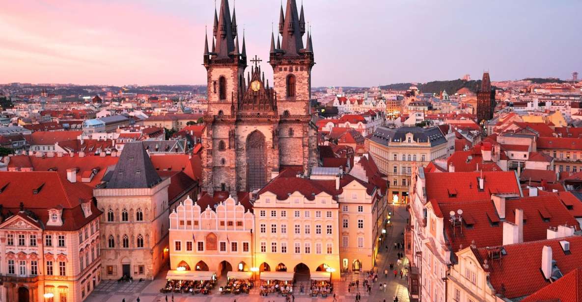 Prague: Old Town and Jewish Quarter Tour with Jewish Museum - Finding your orange-umbrella guide near Charles Bridge