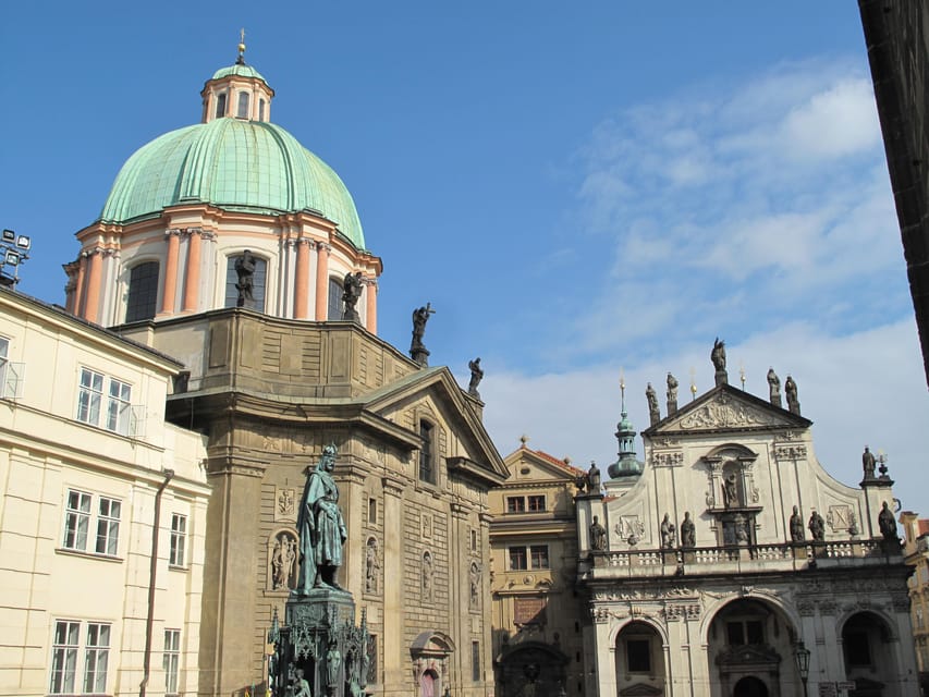 Prague: Old Town Guided Walking Tour and City Boat Ride - Celetná Street to Municipal House: architecture that stops you walking
