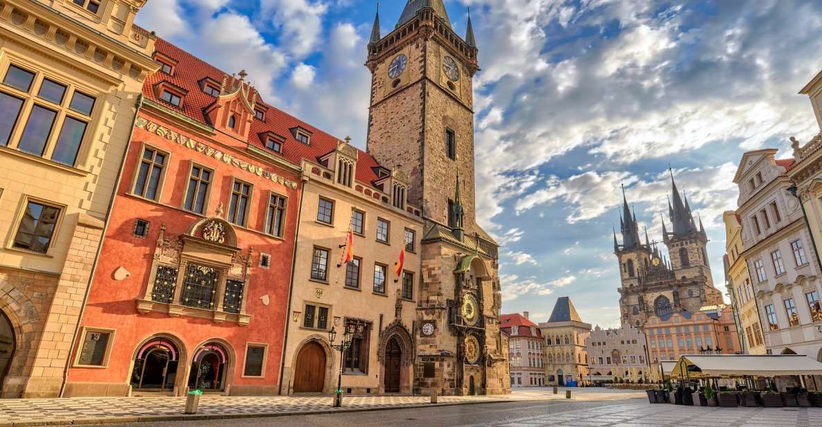 Prague: Old Town, Jewish Quarter & Astro Clock Walking Tour - Na Příkopě 23: starting your walk without wasting time