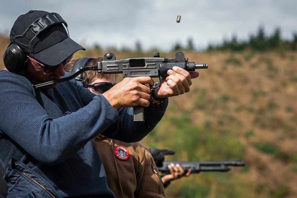 Prague: Outdoor Shooting Experience with up to 10 Guns - Lunch, soft drinks, and when you’ll actually catch your breath