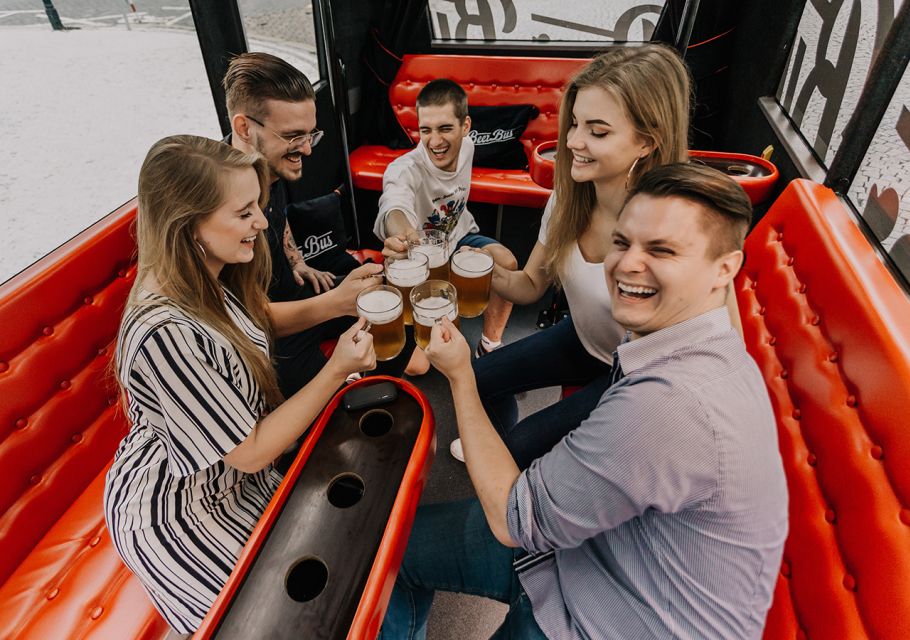 Prague: Party Beer Bus - Lesser Town and Wenceslas Square: From Quiet Streets to Nightlife Avenue