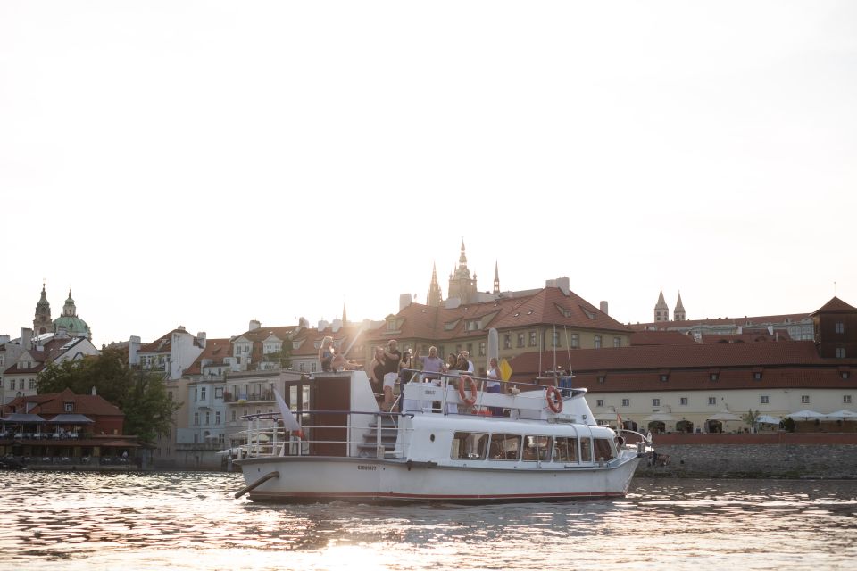 Prague: Private Beer Boat Cruise with Unlimited Beer - The Route You Care About: Prague Castle, Charles Bridge, Rudolfinum, and More