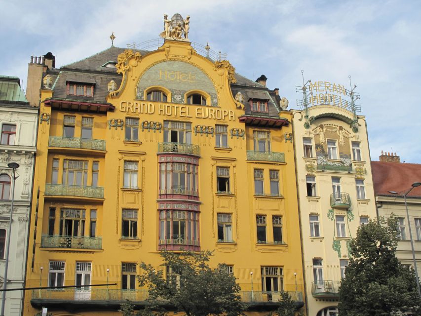 Prague: Private Cubism & Art Nouveau Walking Tour - Art Nouveau shows up in obvious places—and the guide makes it click