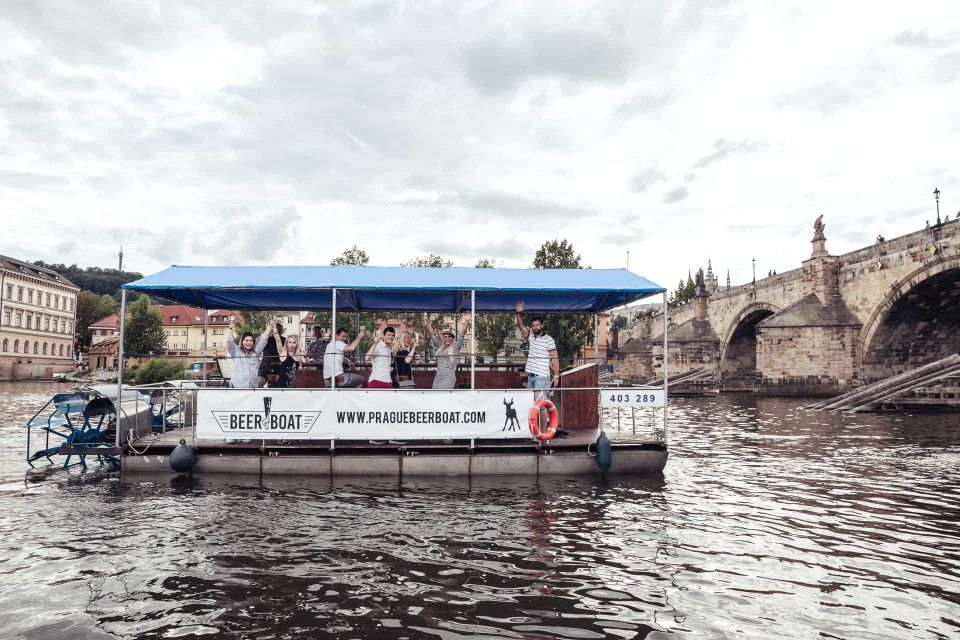 Prague: Private Cycle Boat River Tour with Beer or Prosecco - The 90-Minute Experience: How the Time Flows on the Water