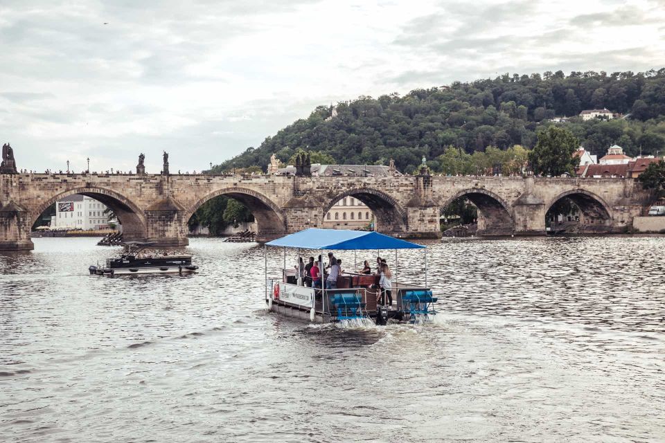 Prague: Private Cycle Boat River Tour with Beer or Prosecco - Finding the Blue-Roof Cycle Boat Near U Bukanýra and Albatros Botel