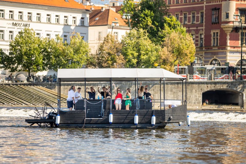 Prague: Private Cycle Boat River Tour with Beer or Prosecco - Price and Value: $58 per Group Up to 12
