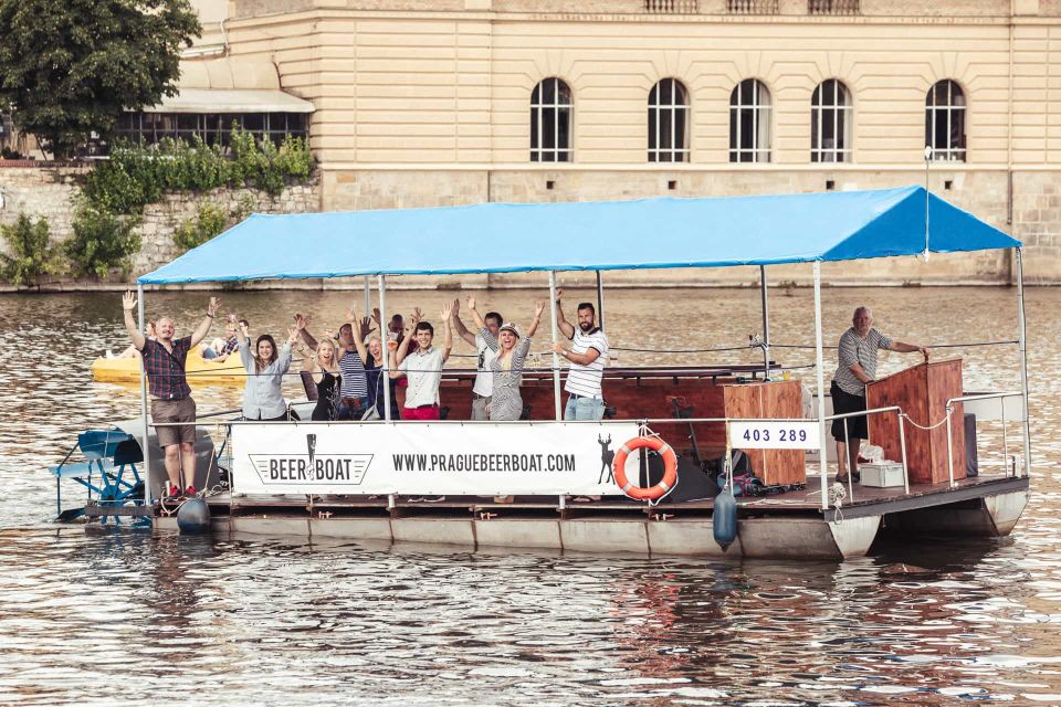 Prague: Private Cycle Boat River Tour with Beer or Prosecco - Service and Guide Energy: Why People Keep Saying It’s Fun