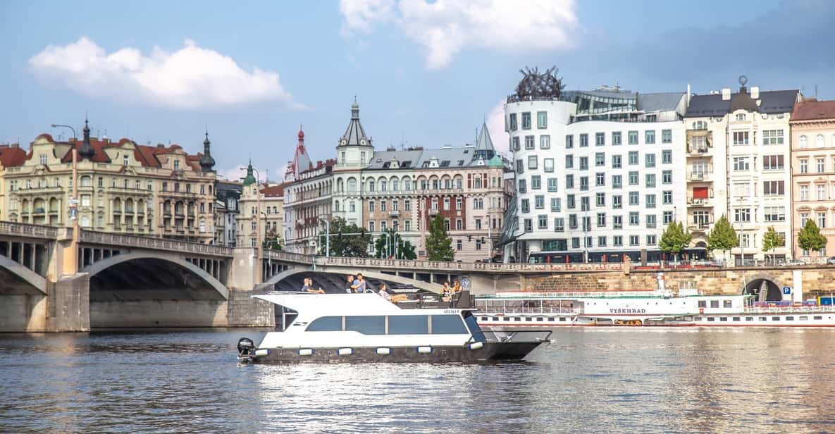 Prague: Private River Cruise with Unlimited Beer or Prosecco - The 3-hour cruise: how the sightseeing usually plays out