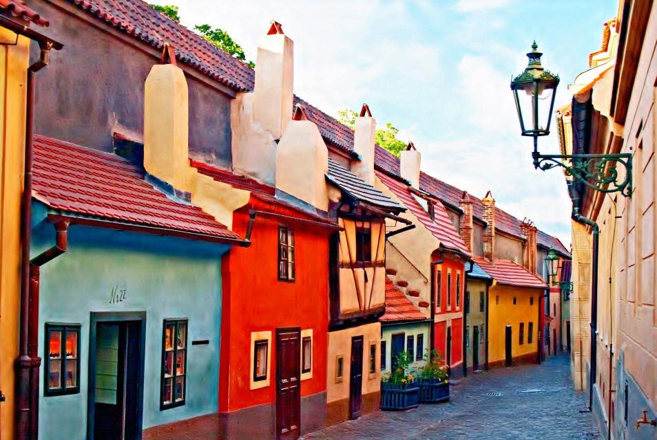 Prague Royal Castle, St Vitus, Golden Lane Tour with Tickets - St. Vitus Cathedral: Stained Glass, the Chapel, and the Crypts