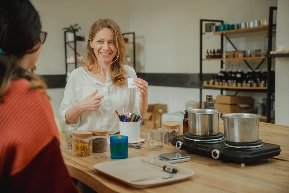 Prague: Soy Candle-Making Workshop - The Instructor Support: Unguided, But Not Alone