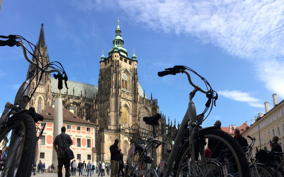 Prague: Stunning Viewpoints, Castle, City & Park Bike Tour - Letná Park viewpoints: where Prague looks like a plan, not a maze
