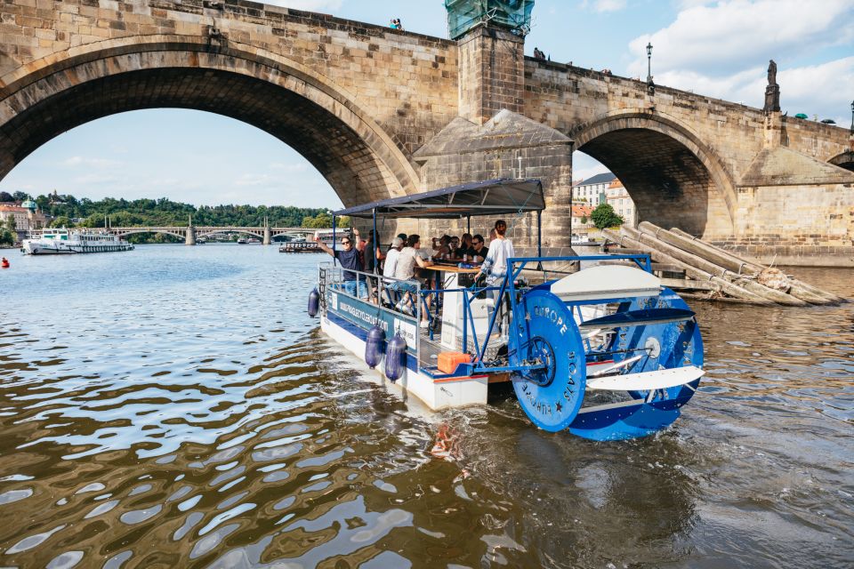 Prague: Swimming Beer Bike on A Cycle Boat - Why this Prague beer bike feels different from regular sightseeing