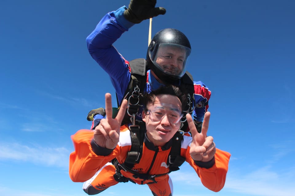 Prague: Tandem Skydiving 14,000ft over Prague with Transfers - Parachute Flight for About Seven Minutes (and You Can Steer)