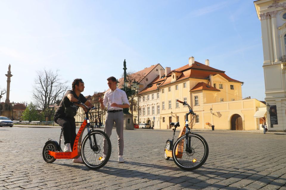 Prague: Tour by Electric Scooter or Cruiser eBike - Key highlights you’ll feel right away