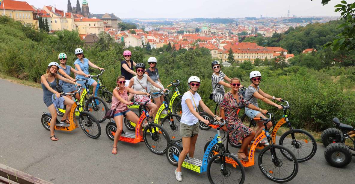 Prague: Tour by Electric Scooter or Cruiser eBike - Who this scooter or eBike tour fits best