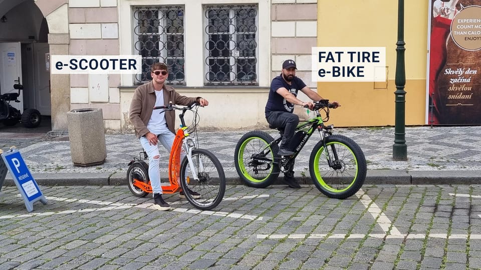 Prague: Tour by Electric Scooter or Cruiser eBike - Price and value: why $76 for 2 hours can make sense