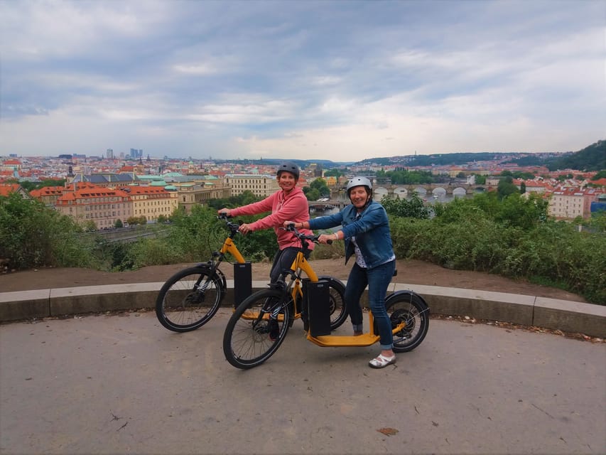 Prague Ultimate e-Scooter City Tour - Lesser Town, Kampa Park, and Lennon’s Wall in One Smooth Sweep
