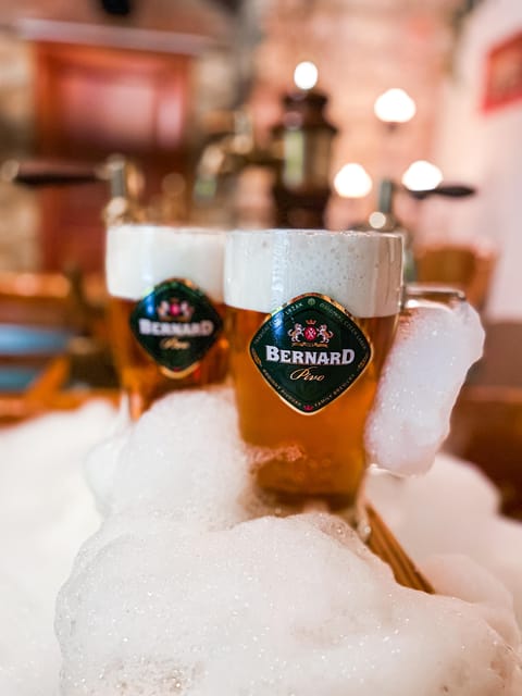 Prague: Ungelt Bernard Beer Spa with Beer & Optional Massage - Beer Spa Bernard in Prague’s Ungelt: What You’re Really Signing Up For