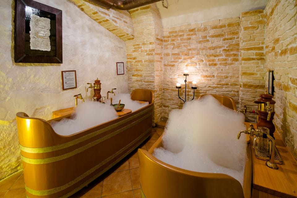 Prague: Ungelt Bernard Beer Spa with Beer & Optional Massage - Where this works best in your Prague days