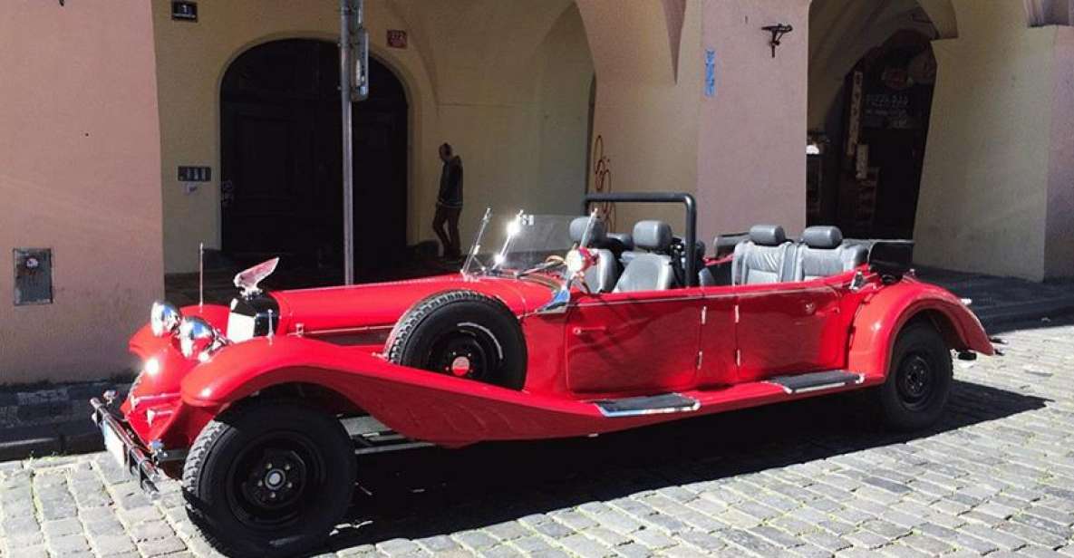 Prague: Vintage Car Ride and Walking Tour - The private-group advantage: small size, real conversation