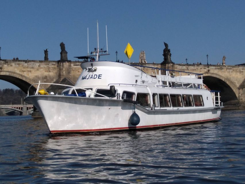 Prague: Vltava River Private Boat Party with Drinks - Weather, river conditions, and the boat-departure reality
