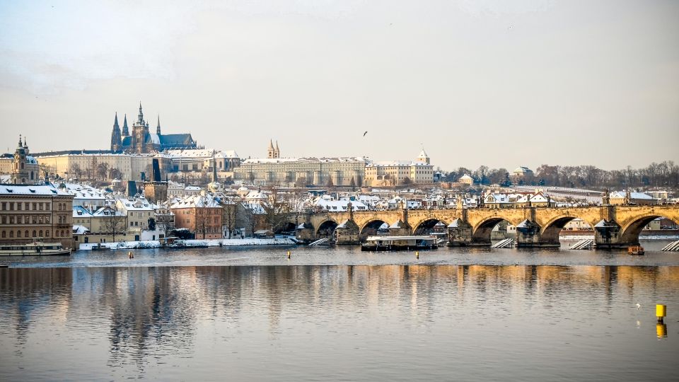 Prague: Vltava River Sightseeing Cruise - Deck Setup and Comfort: Open Air Photos Plus Covered Shelter
