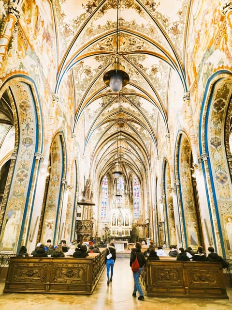 Prague: Vyšehrad Audio Guide with Optional Basilica Ticket - Following the Vyšehrad route at your pace