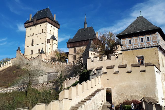 Private Half-Day Trip From Prague to Karlstejn Castle - Karlštejn Castle approach: views first, then the guided inside tour
