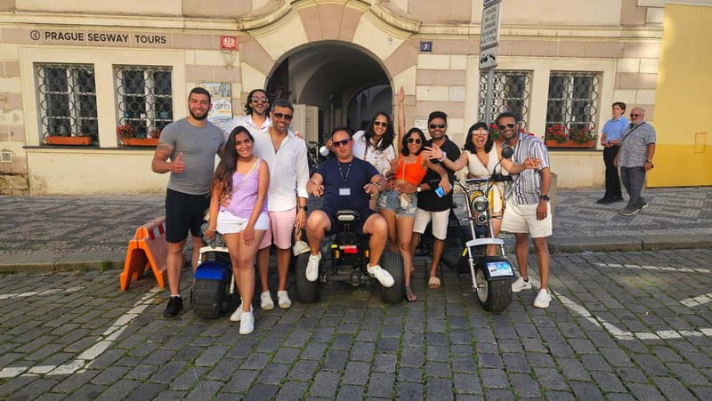 The best Trike Bike Prague city tour - Kampa Island and the Kampa garden area: charming views with less hassle
