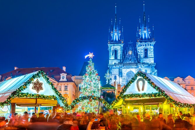Tour 3 Magical Prague Markets with Locals, Christmas Goodies incl - Metro Time: Shifting from Old Town Sparkle to New Town Traditions